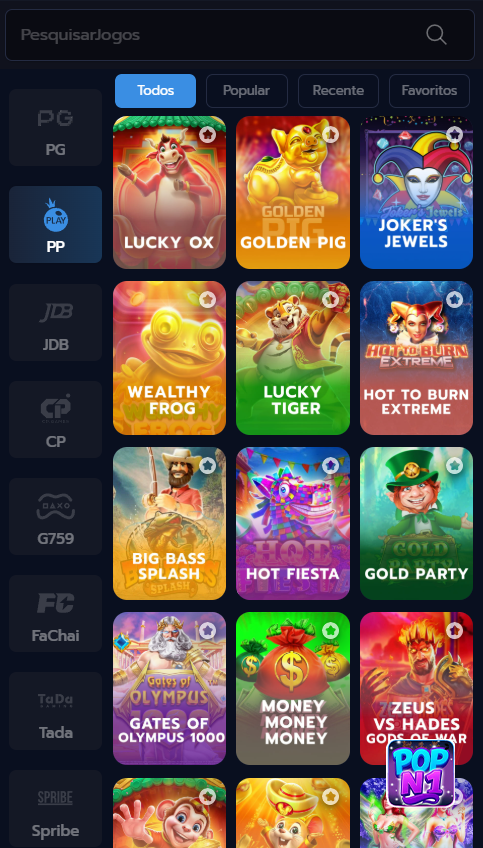 PP Games Mobile Bonus Discount App