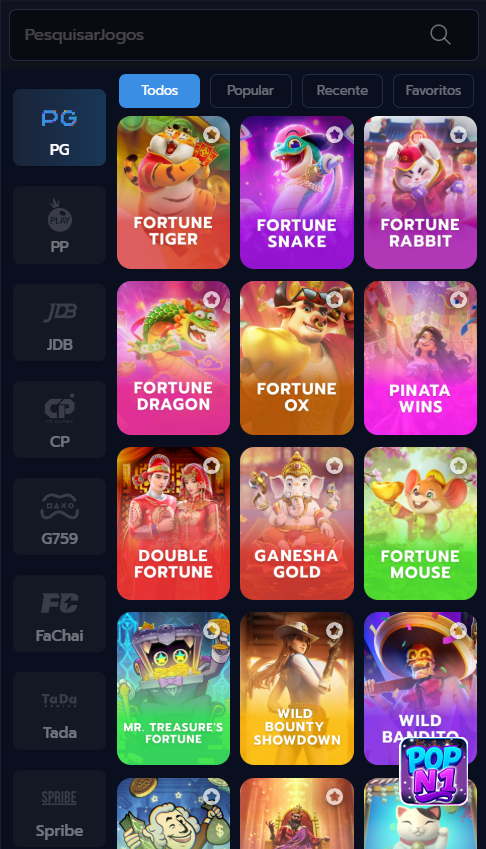 PG Games Mobile Bonus Discount App